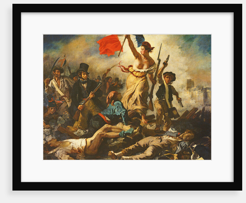 Liberty Leading the People, 28 July 1830, c.1830-31 by Ferdinand Victor Eugene Delacroix