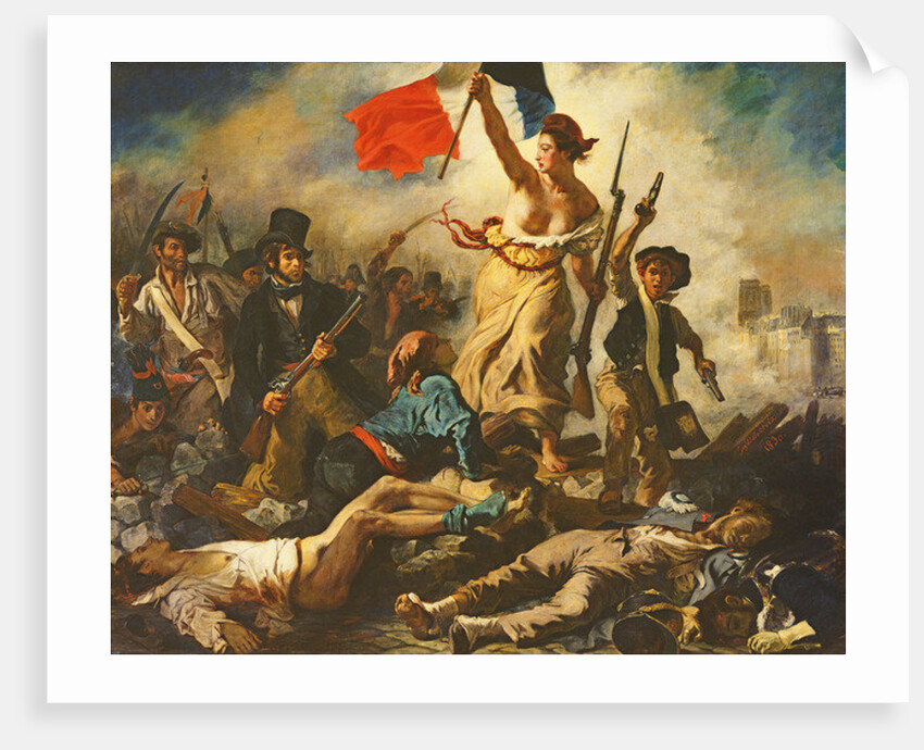 Liberty Leading the People, 28 July 1830, c.1830-31 by Ferdinand Victor Eugene Delacroix