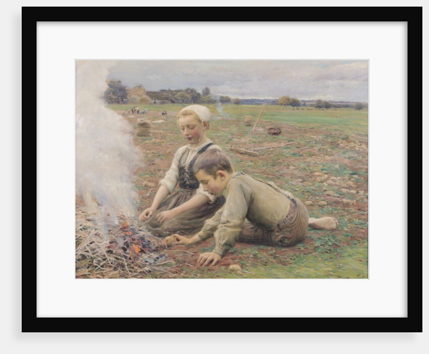 The Potato Gatherers, 1898 by Jose Julio de Souza Pinto