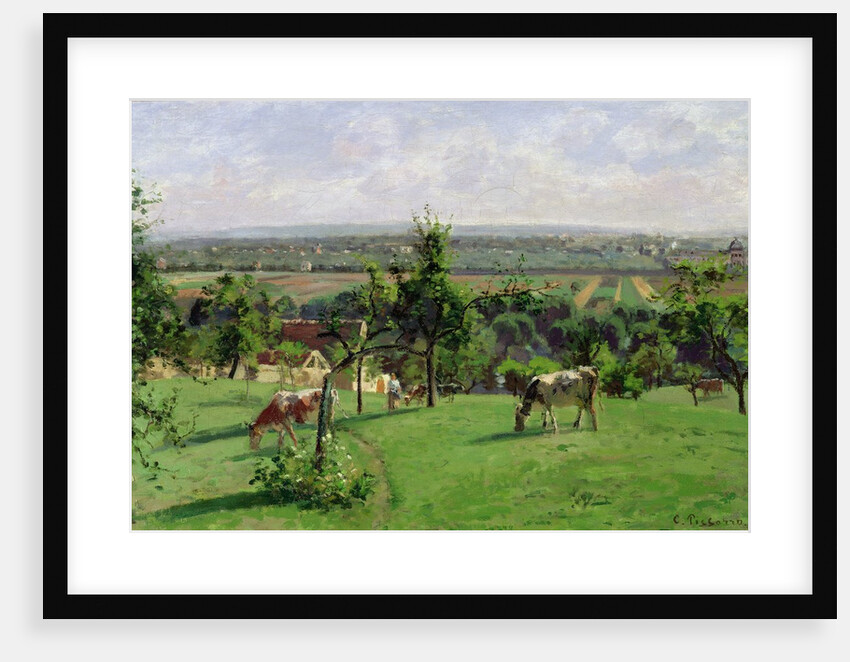 Hillside of Vesinet, Yvelines, 1871 by Camille Pissarro