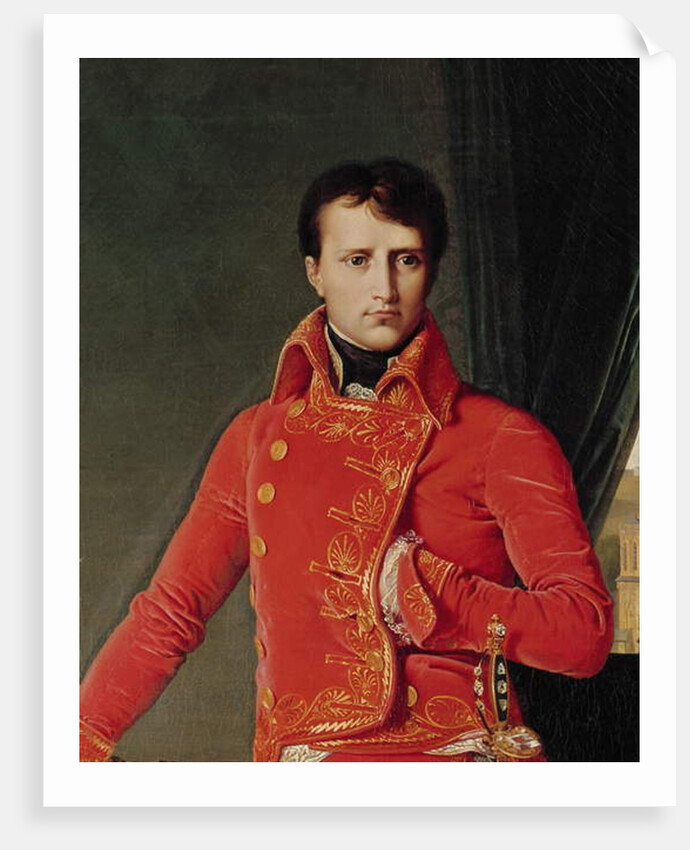 Bonaparte as First Consul, 1804 by Jean Auguste Dominique Ingres