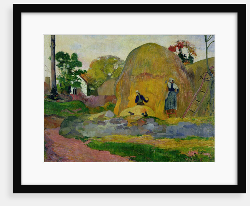 Yellow Haystacks, or Golden Harvest, 1889 by Paul Gauguin