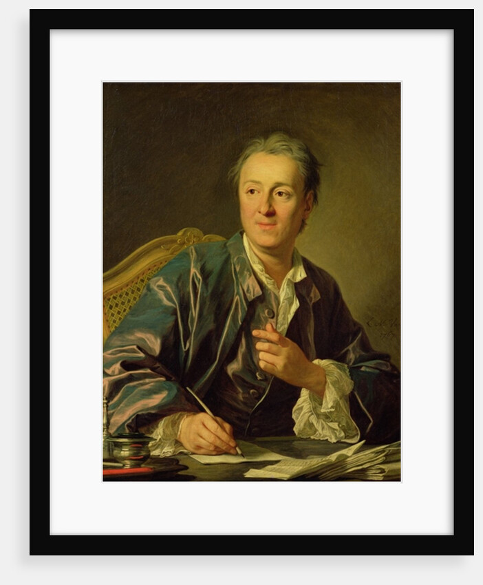 Portrait of Denis Diderot by Louis Michel van Loo