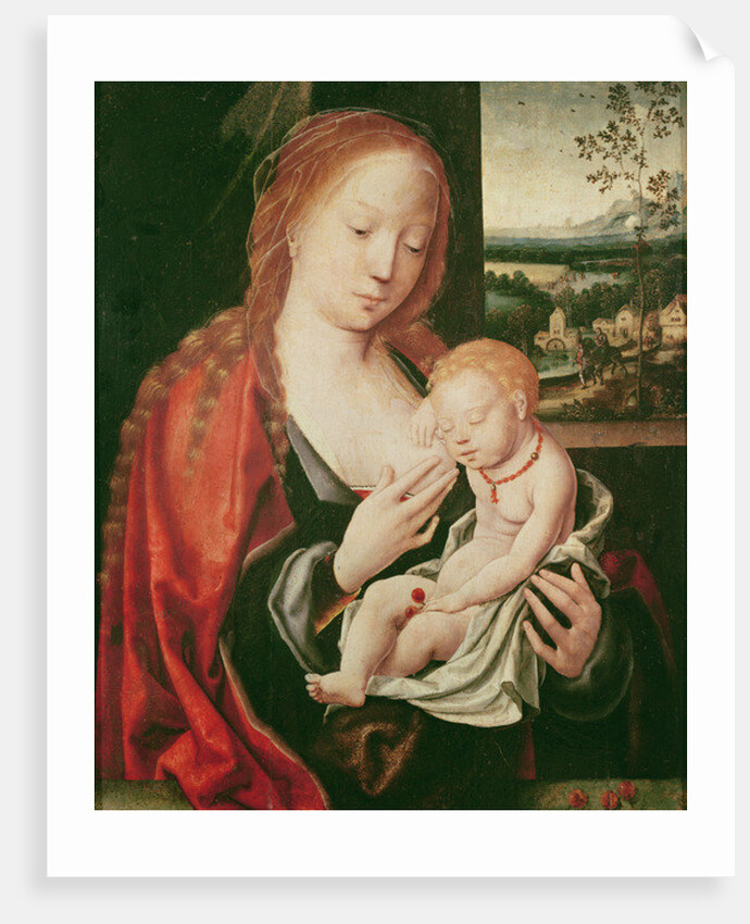Virgin and sleeping Child by Joos van Cleve