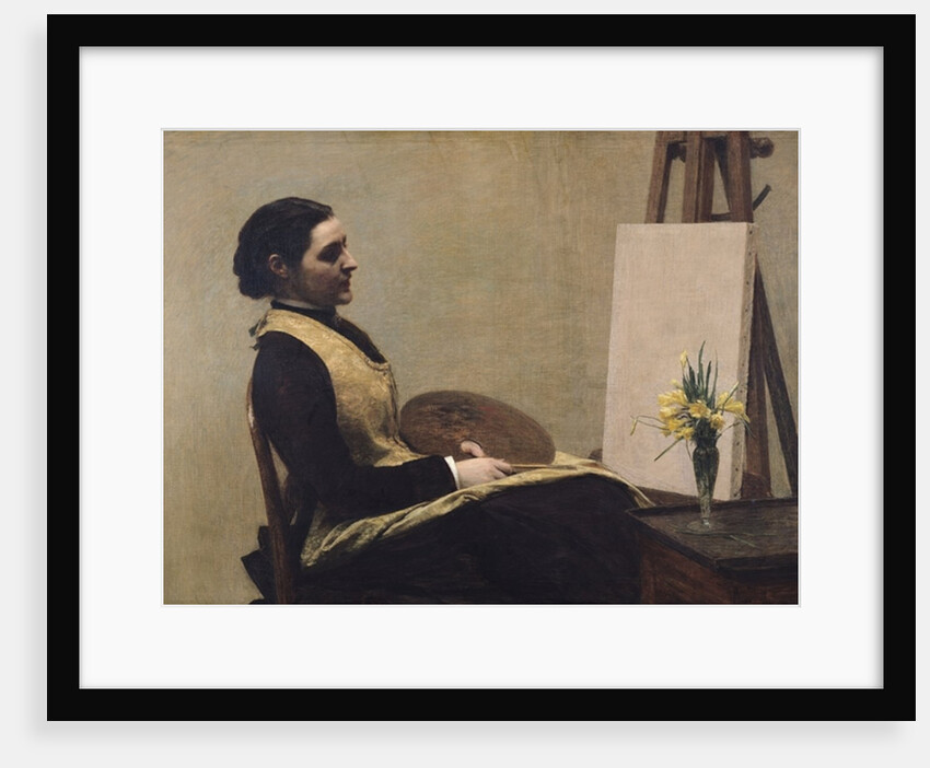 The Study by Ignace Henri Jean Fantin-Latour