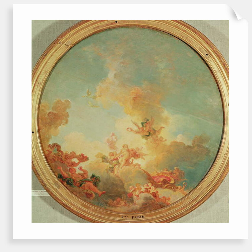 The Triumph of Venus by Jean-Honore Fragonard