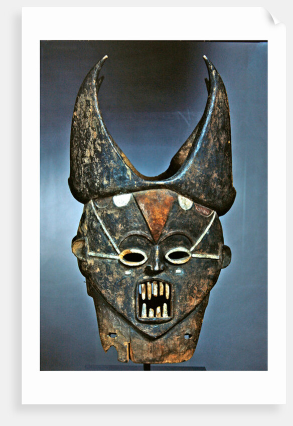 Mask of Janus, Ibo or Igala by Nigerian School