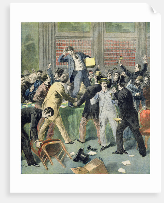 Election of the new President by Frederic Theodore Lix