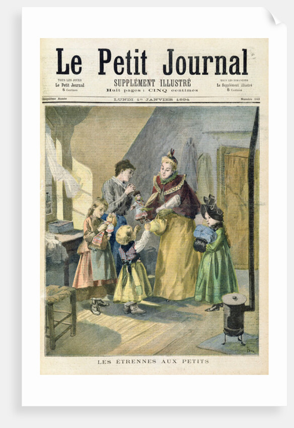 New Year's presents for the children by Oswaldo Tofani