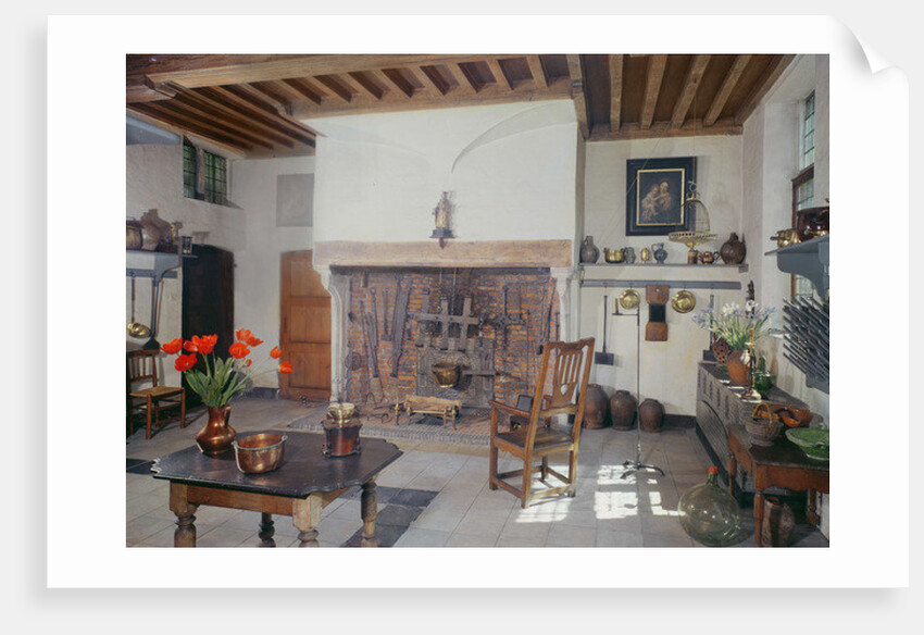 View of the kitchen in the House of the Abbess see also 208605, 208606, 375105 & 375106) by Anonymous