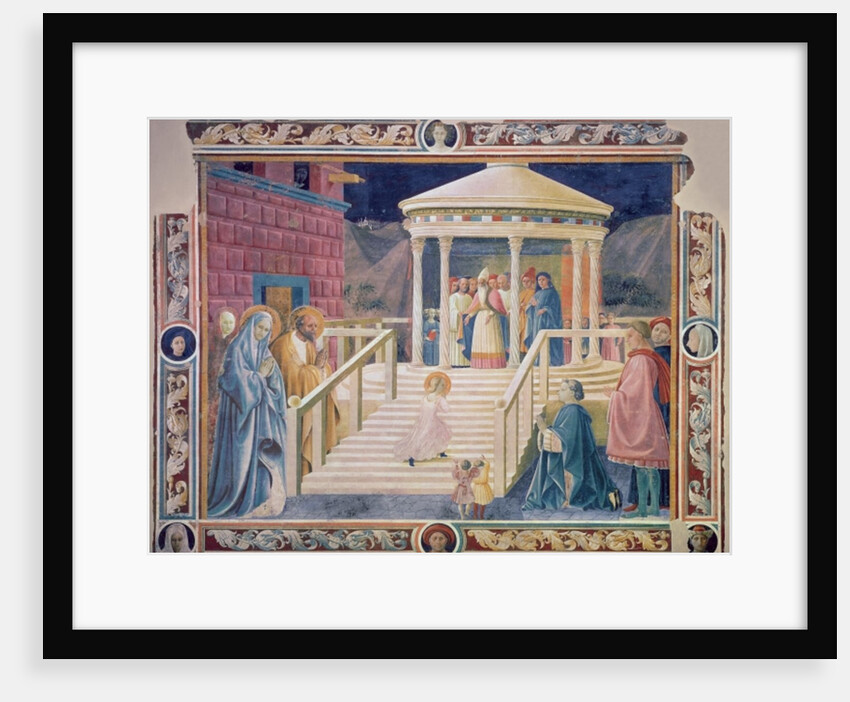 The Presentation of the Blessed Virgin Mary in the Temple, 1433-34 by Paolo Uccello