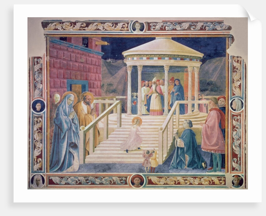 The Presentation of the Blessed Virgin Mary in the Temple, 1433-34 by Paolo Uccello
