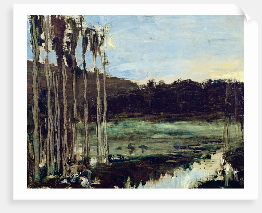 The Environs of Etampes by Gustave Moreau