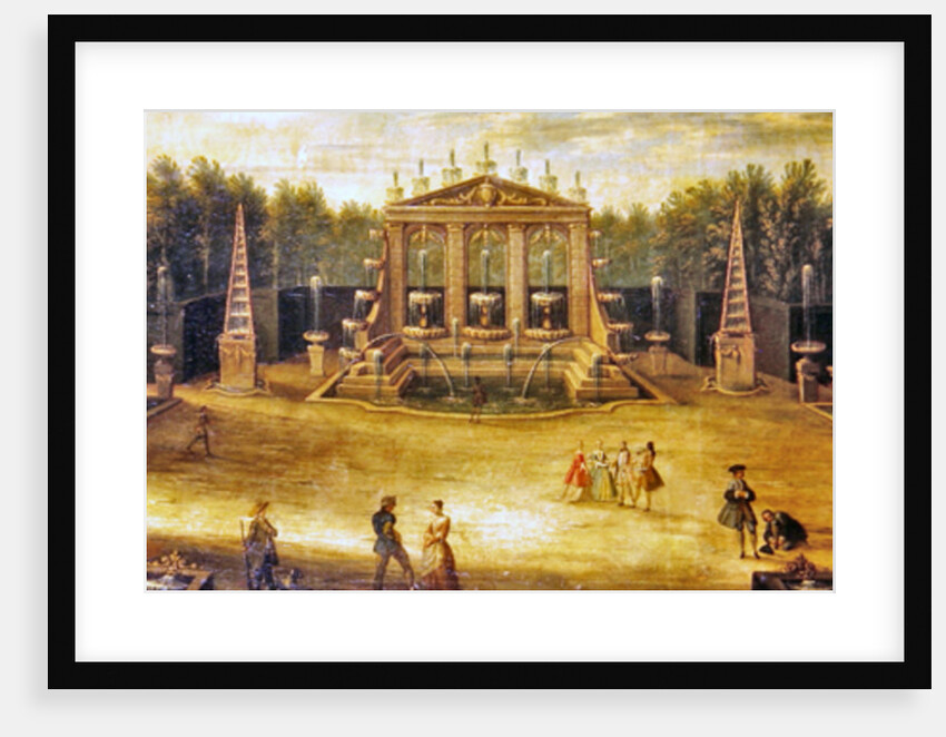 The Arc de Triomphe at Versailles by French School