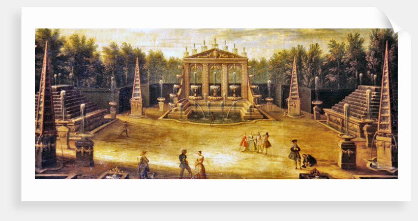 The Arc de Triomphe at Versailles by French School