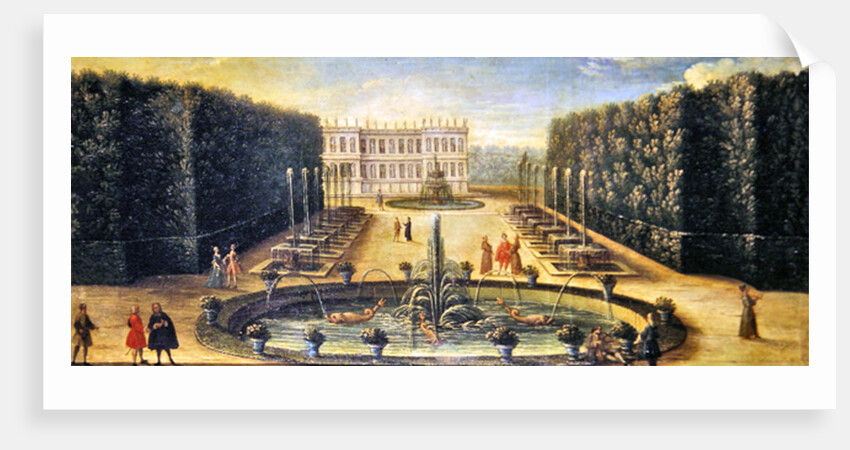 The Water Alley and the Dragon Fountain, Versailles by French School