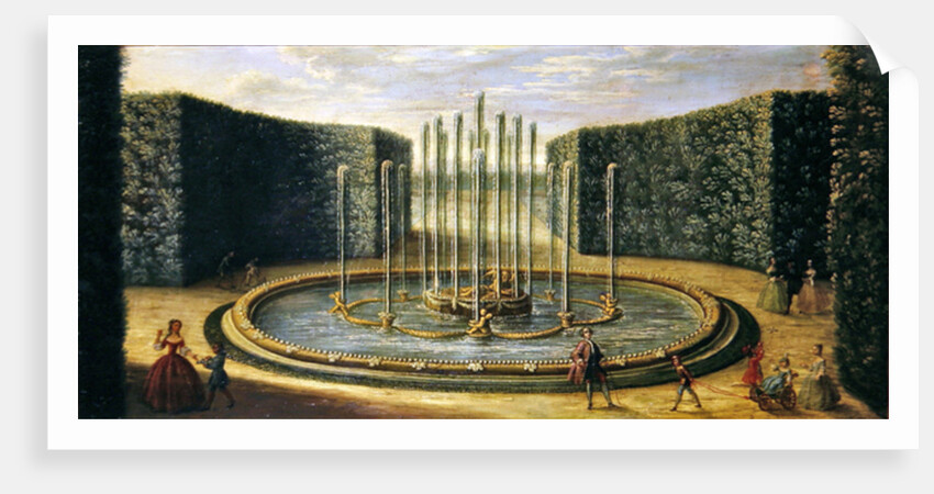 The Basin of Saturn at Versailles, early eighteenth century by French School
