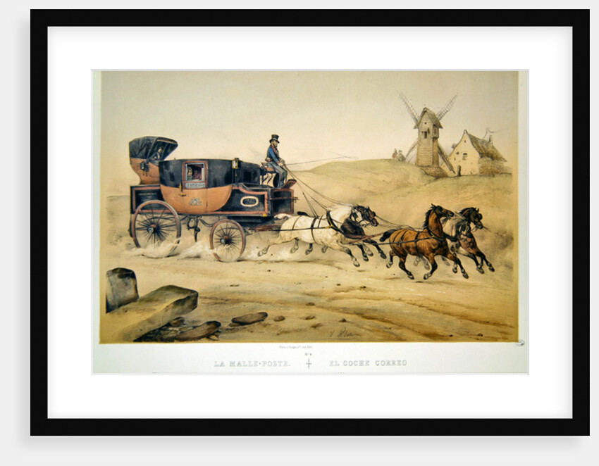 The Mail Coach by Victor Adam