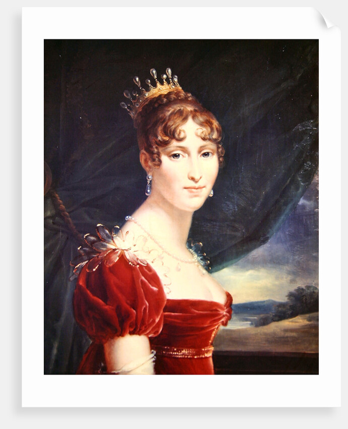 Hortense de Beauharnais by Francois Pascal Simon Baron Gerard