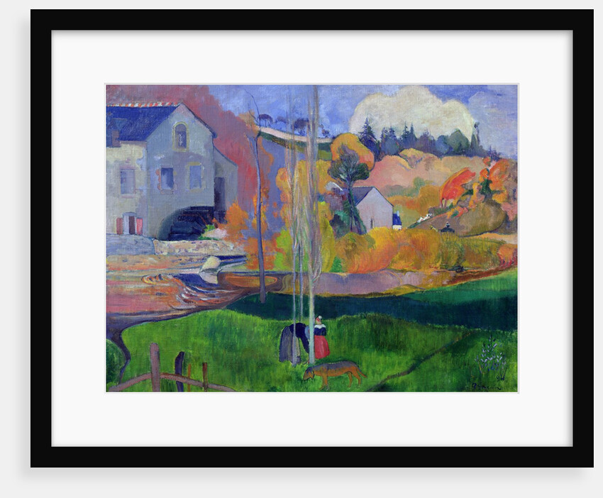 Brittany Landscape: the David Mill, 1894 by Paul Gauguin