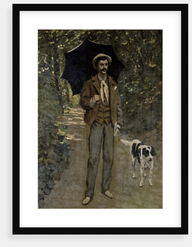 Man with an Umbrella, c.1868-69 by Claude Monet