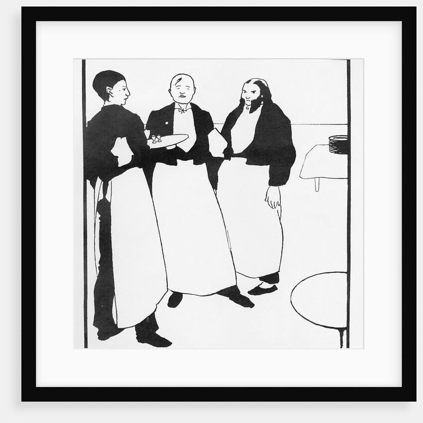 Garcons de Cafe by Aubrey Beardsley