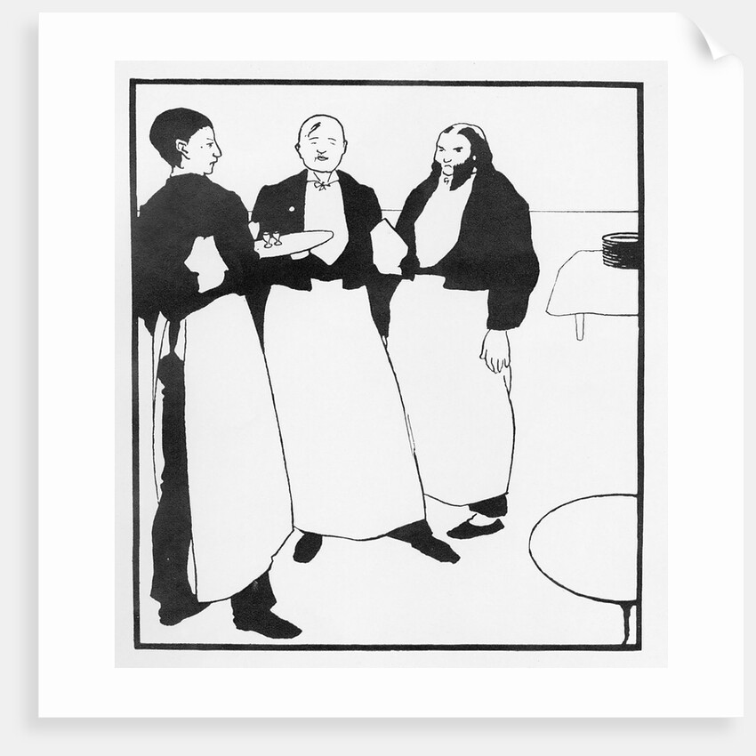 Garcons de Cafe by Aubrey Beardsley