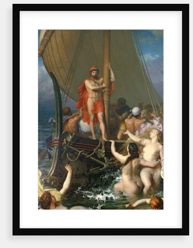 Ulysses and the Sirens by Leon-Auguste-Adolphe Belly