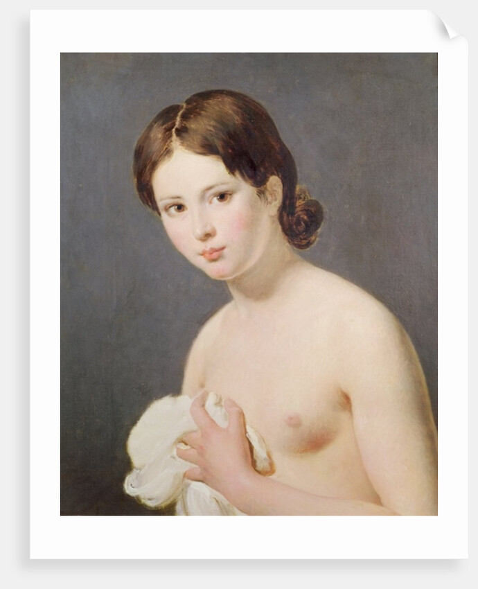 Portrait of a young girl. c. 1795 by Jacques Louis David