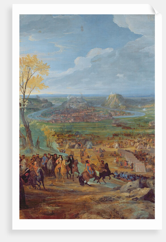 The Siege of Besancon in 1674 by the army of Louis XIV by Jean-Baptiste Martin
