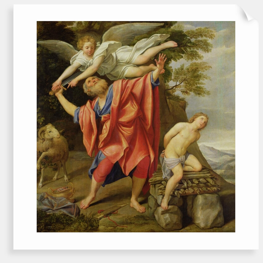 The Sacrifice of Isaac by Domenichino