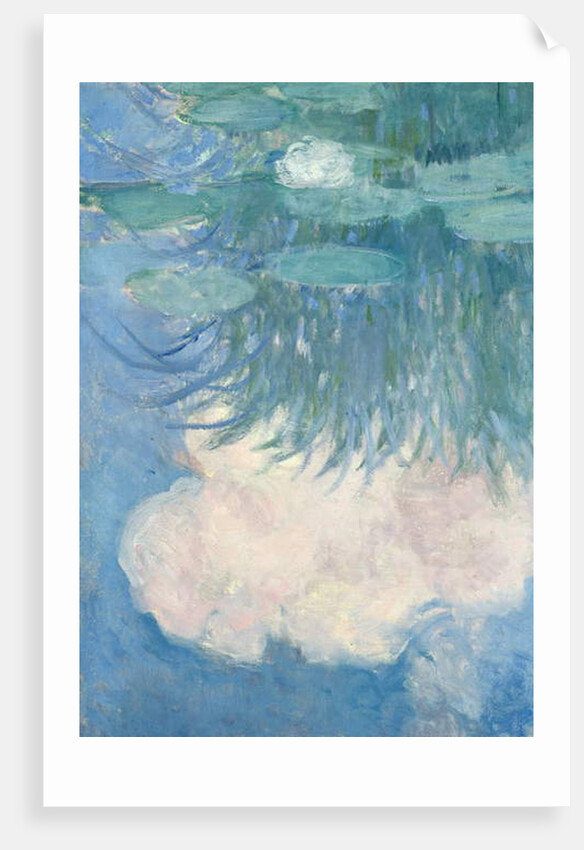 Waterlilies, detail, 1914-17 by Claude Monet