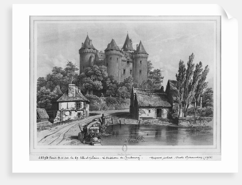The Castle of Combourg by Felix Benoist
