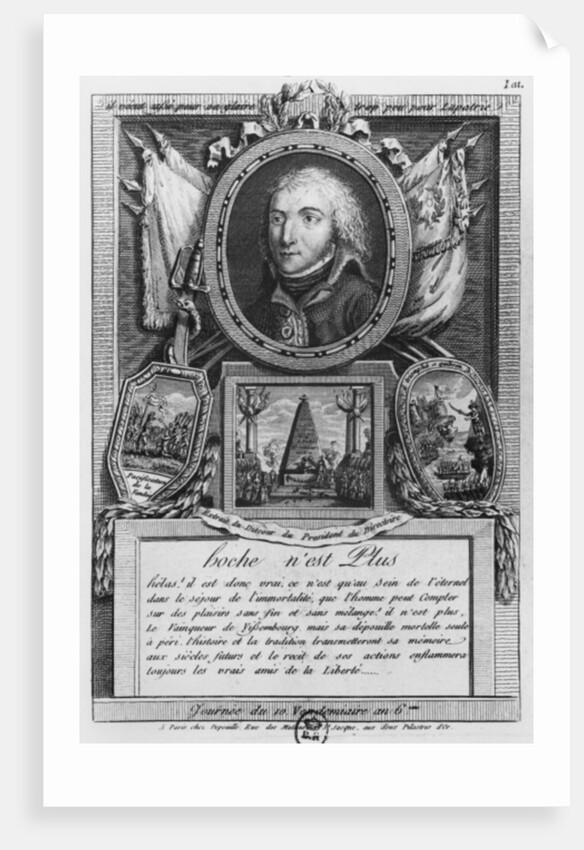 Death of General Louis Lazare Hoche by French School