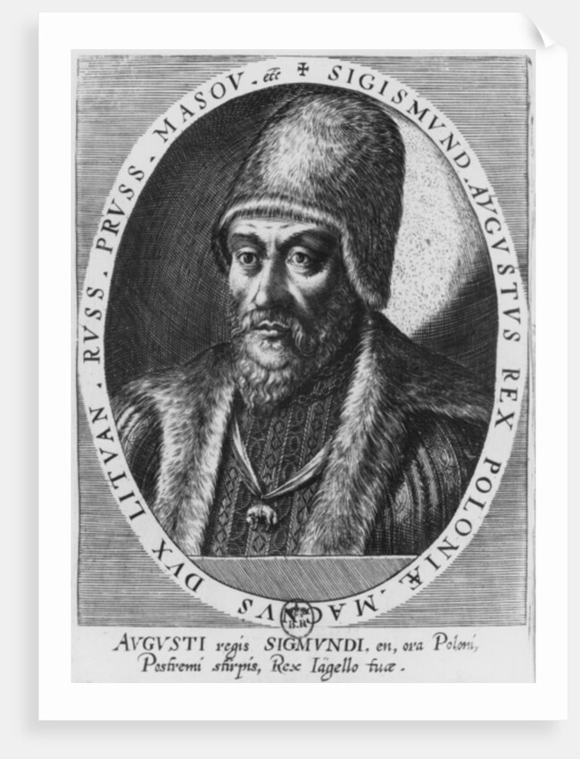 Sigismund II Augustus, King of Poland and Grand Duke of Lithuania by Dominicus or Custodis Custos