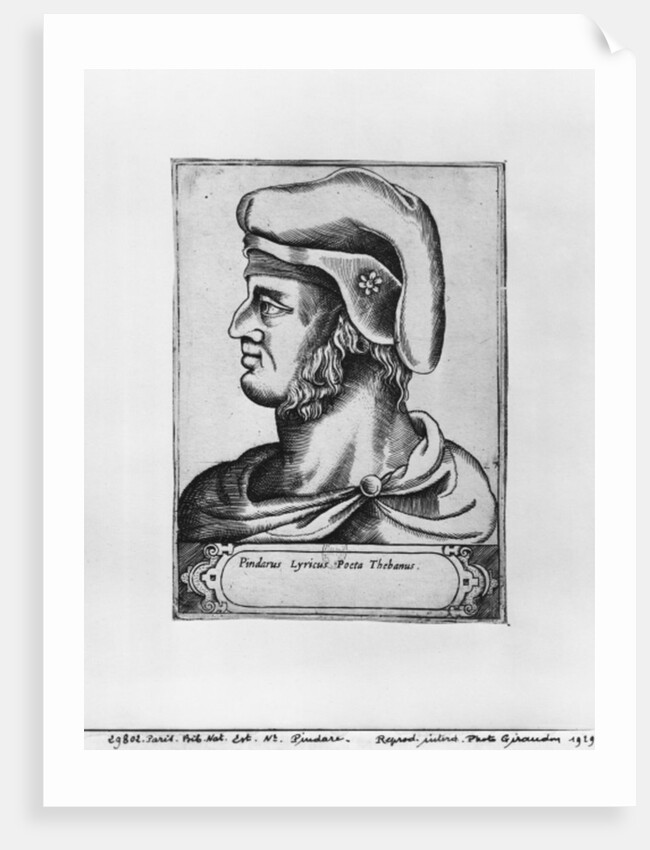 Pindar of Thebes by French School