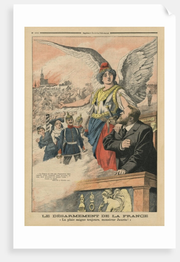 Remember, Jean Jaures and Marianne by French School