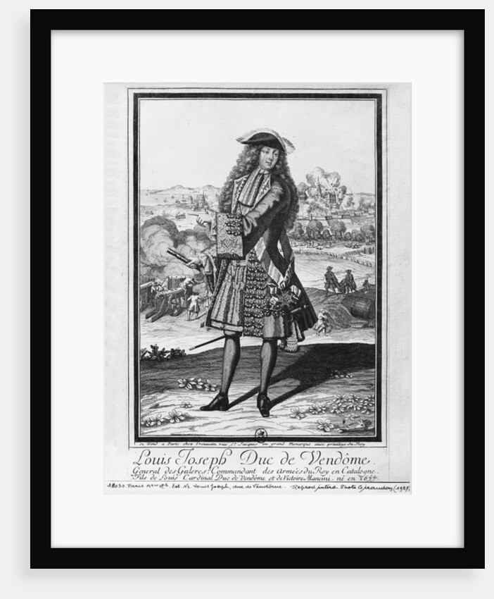 Louis Joseph de Bourbon, Duke of Vendome, known as 'The Great Vendome' by School French