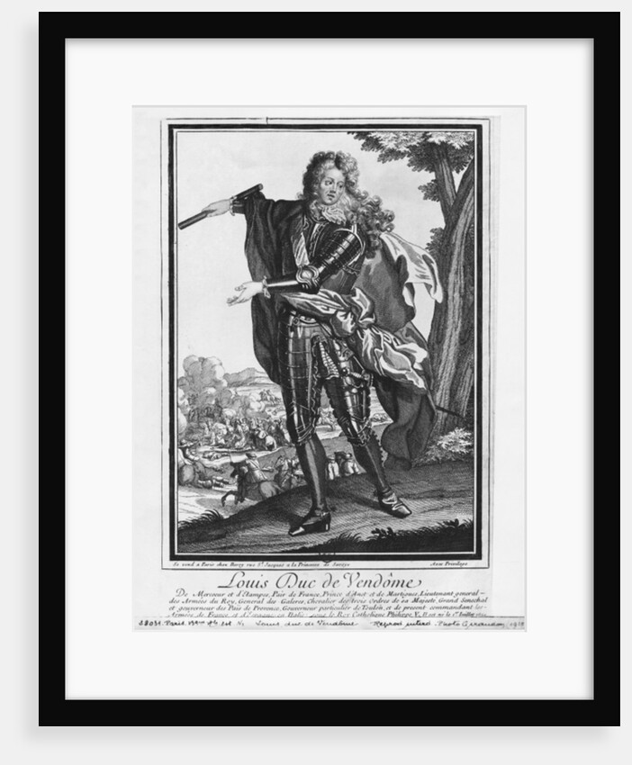 Louis Joseph de Bourbon, Duke of Vendome, known as 'The Great Vendome' by School French
