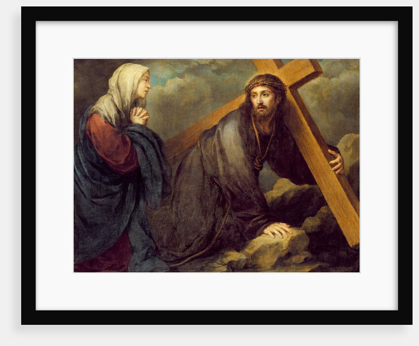 Christ at Calvary, 17th century by Bartolome Esteban Murillo