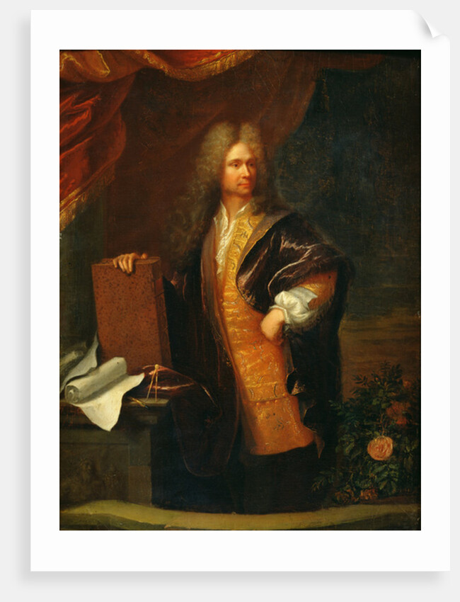 Portrait of an architect by Robert Tournieres