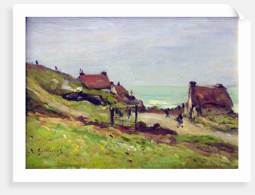 Landscape by Jean Baptiste-Antoine Guillemet