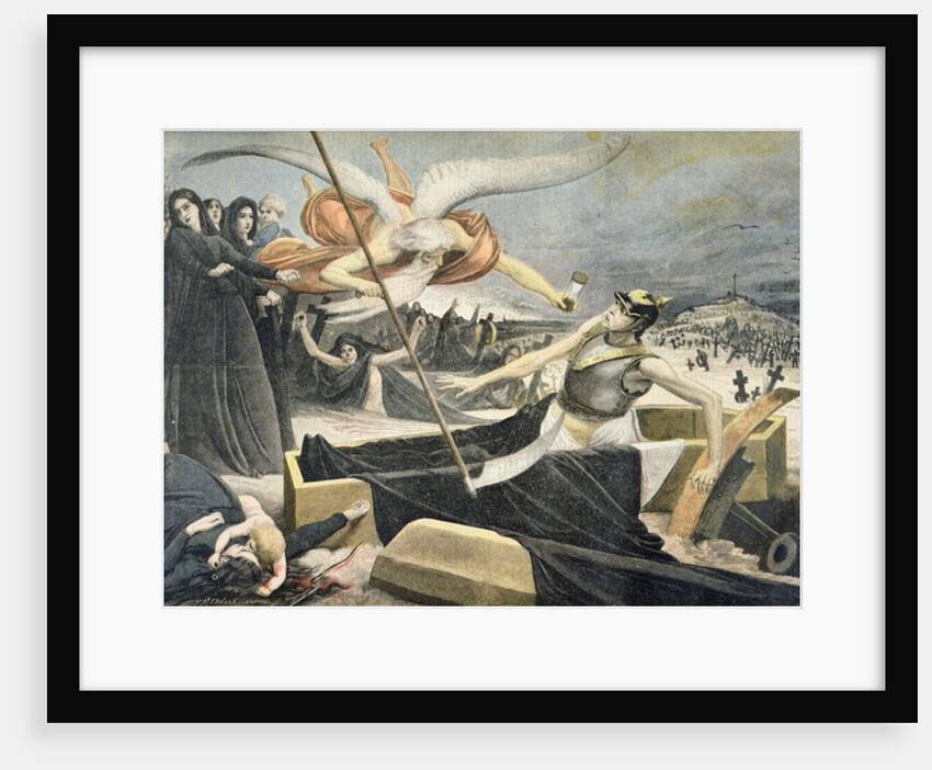 The death of Bismarck by F. L. & L. Royer Meaulle
