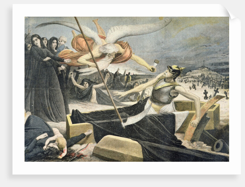 The death of Bismarck by F. L. & L. Royer Meaulle