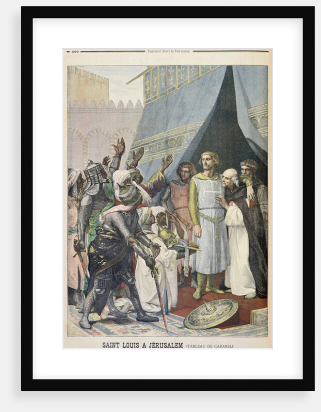 St. Louis in Jerusalem by Alexandre Cabanel