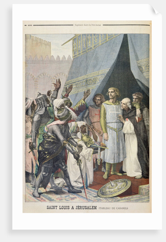 St. Louis in Jerusalem by Alexandre Cabanel