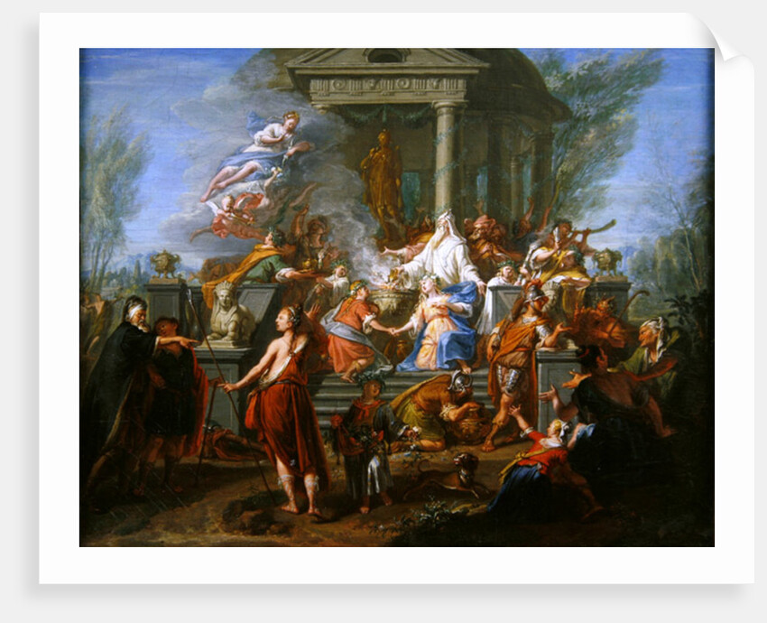 The Sacrifice of Iphigenia, c.1720-25 by Jacques Ignatius de Roore