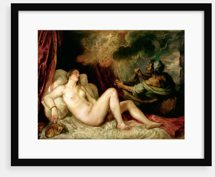 Danaë and the Shower of Gold, 1560-65 by Titian