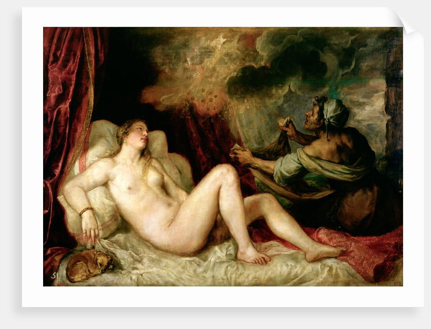 Danaë and the Shower of Gold, 1560-65 by Titian