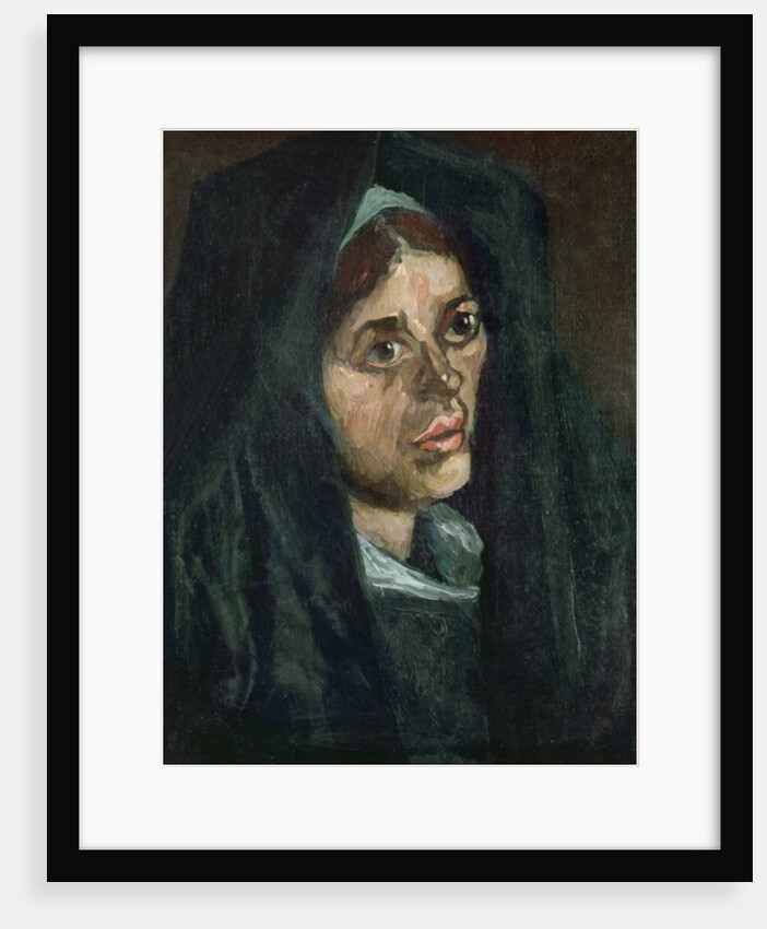 Peasant with moss green shawl, c.1885 by Vincent van Gogh